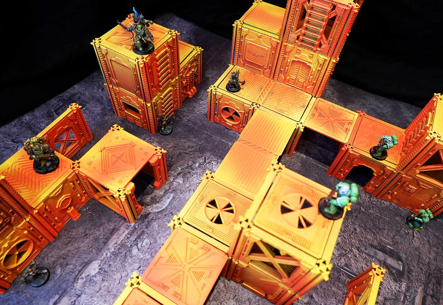 3d, Corvus, Games, Isolation, Kickstarter, Modular, Printable, Protocol